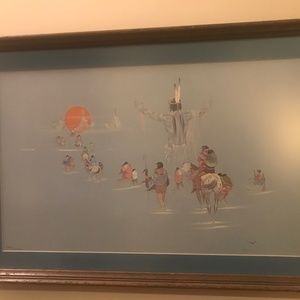 Jerome Tiger numbered print “The Guiding Spirit”